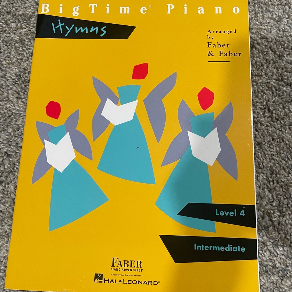 BigTime Piano Hymns Book level 4